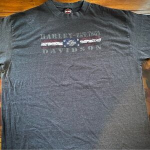 Men’s 2XL Harley Davidson Short Sleeve Logo T-Shirt Motorcycle/Biker Clothing